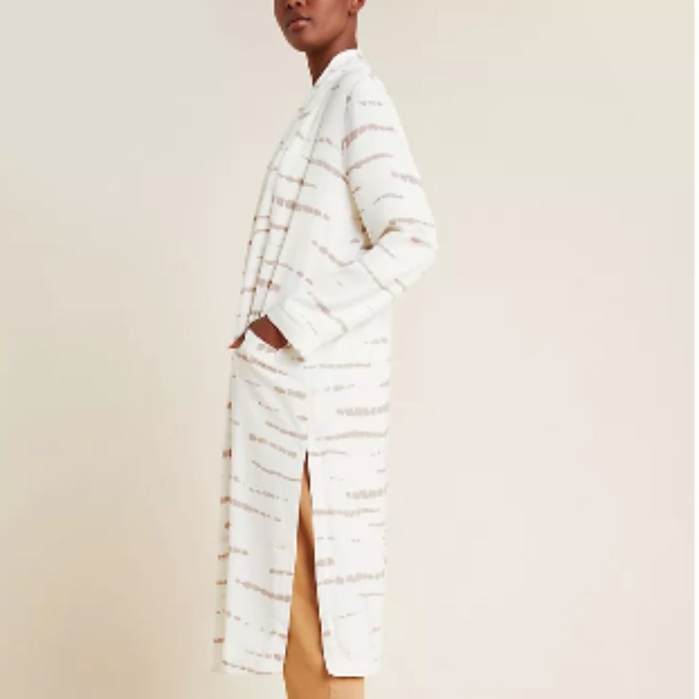 Anthropologie L Tie Dye Duster NWT